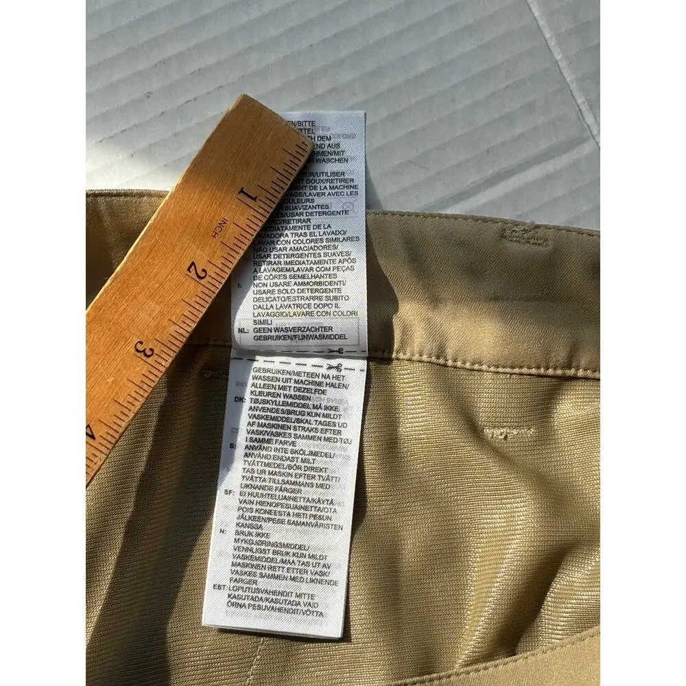 NWT Adidas Golf Shorts Men's 34 Khaki Hemp Flat Front Performance Golf Short
